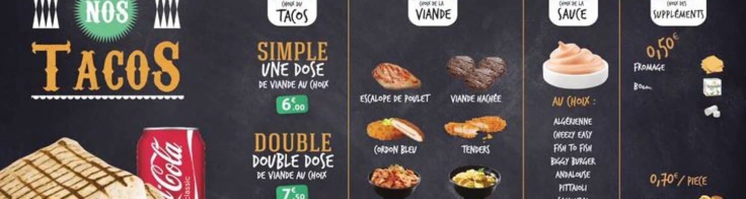 Intellope Magic Info Smart menu boards tacos